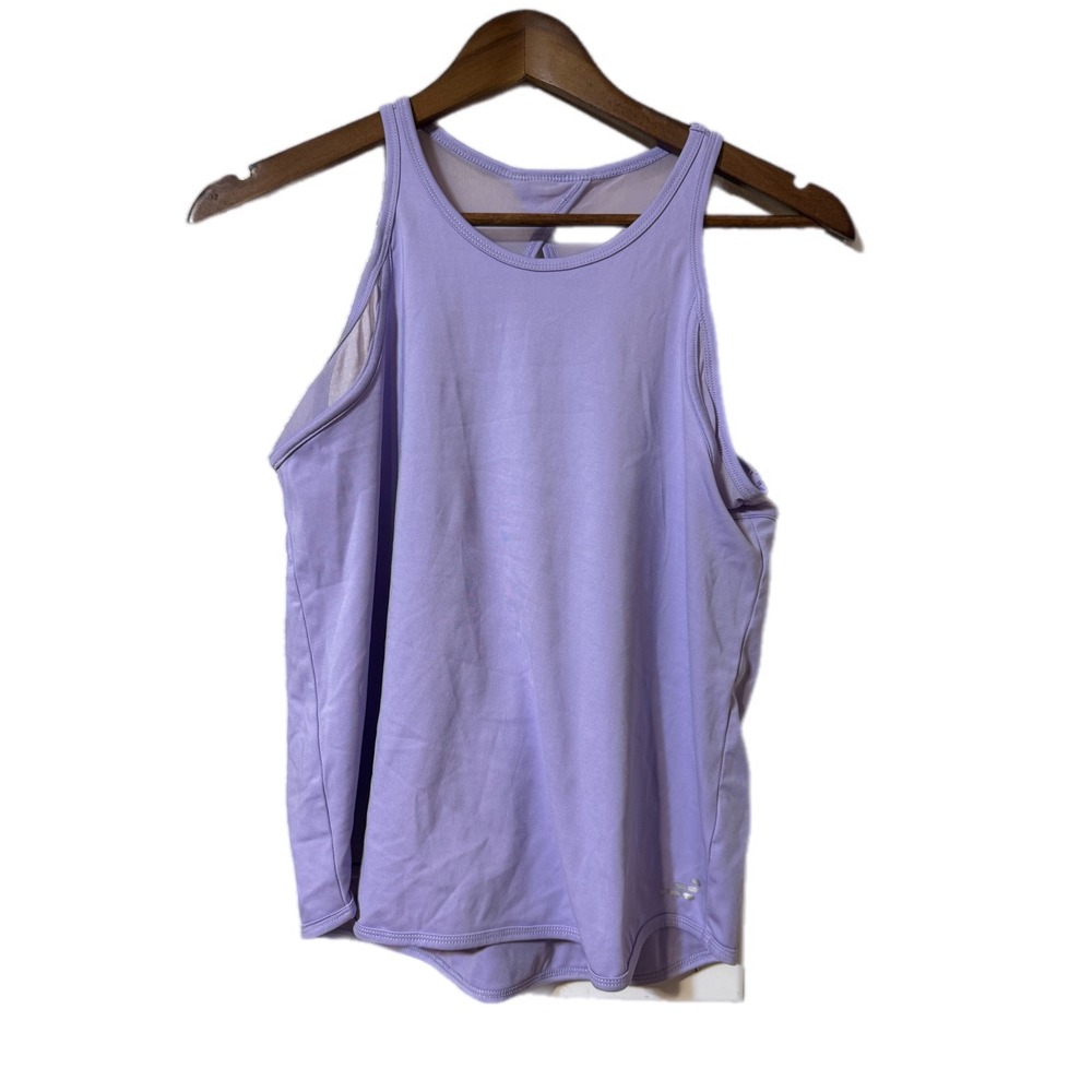BCG Running Tank Top Kids‎ XL 16 Purple Excellent Mesh Back Performance Tee